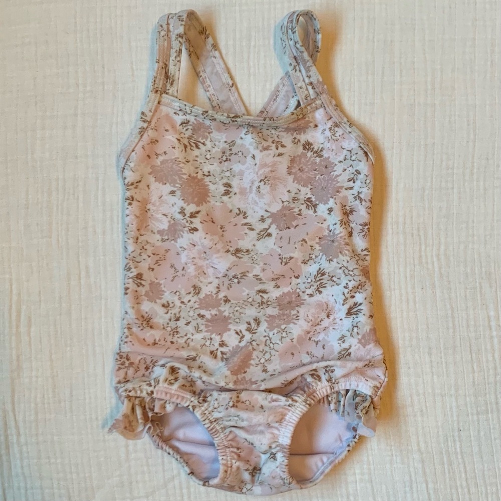 Jamie Kay Pink Floral Swimsuit